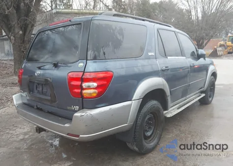 2003 Toyota Sequoia Sr5 V8 z USA, uszkodzony, nr VIN 5TDZT34A33S165366